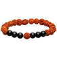 Rudraksha & Black Tourmaline 8mm Bracelet - Auras Workshop Auras Workshop