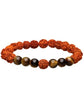 Rudraksha & Tiger’s Eye 8mm Bracelet - Auras Workshop Auras Workshop