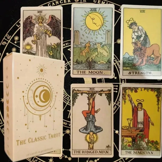 The Classic Tarot 78 Card Deck & Guidebook