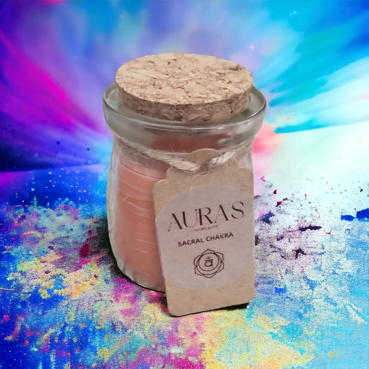 Sacral Chakra Candle - Auras Workshop Auras Workshop