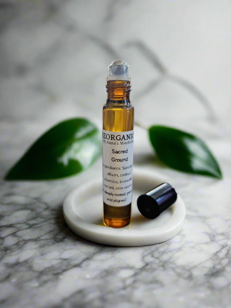 Sacred Ground – Rooting & Balancing Oil 🌿✨