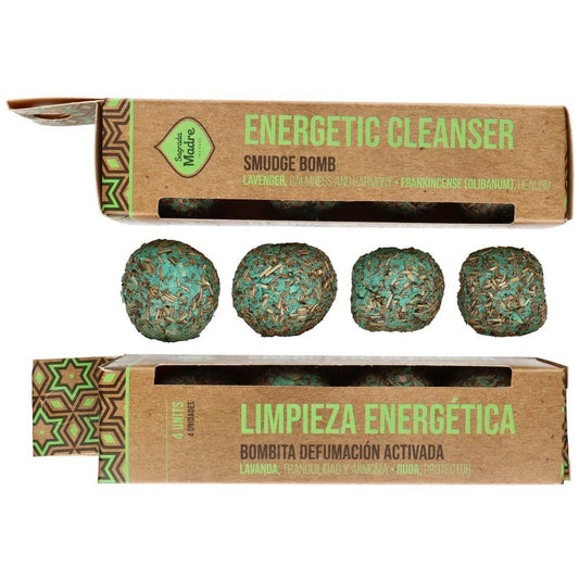 Sacred Mother Energetic Cleansing Herbal Incense Balls x4 – Purification, Renewal & Positive Energy - Auras Workshop Auras Workshop