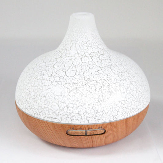 Santorini Aroma Diffuser – Shell Effect Dome | USB | Colour Change LED | Timer - Auras Workshop Auras Workshop