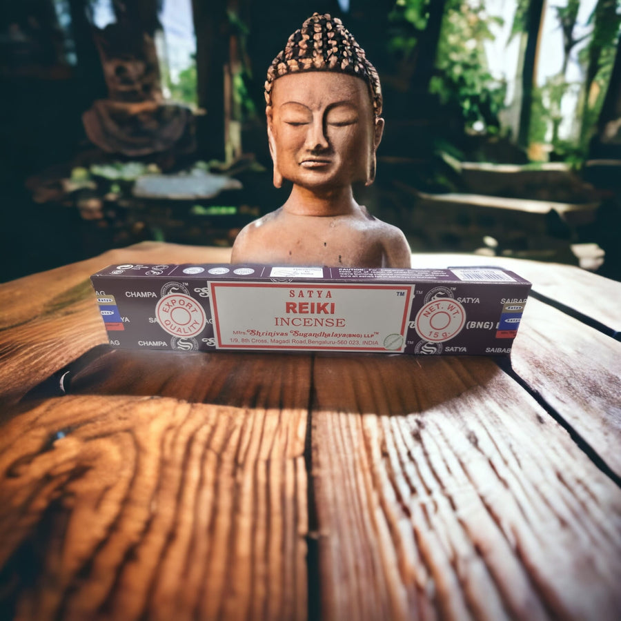 Satya Reiki Incense Sticks – Gentle Floral, Woody & Harmonious Aroma