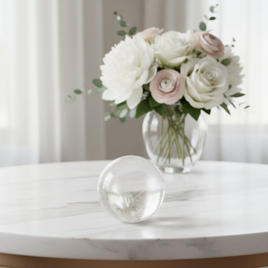 Selenite Crystal Sphere – 4 cm