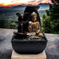 Serene Compassion Buddha Water Fountain - Auras Workshop Auras Workshop