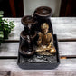 Serene Compassion Buddha Water Fountain - Auras Workshop Auras Workshop