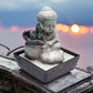 Serene Little Buddha Water Fountain - Auras Workshop Auras Workshop