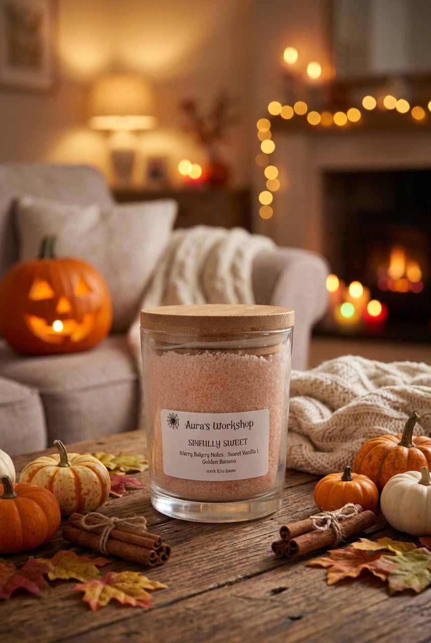 Sinfully Sweet Halloween Candle – Bakery, Vanilla & Golden Banana
