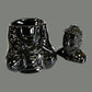 Sitting Buddha Oil Burner - Black - Auras Workshop Auras Workshop