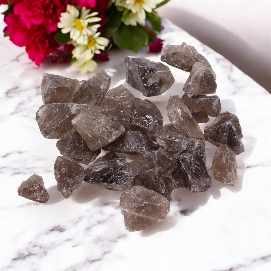 Smoky Quartz Raw 2-4cm Stone Crystals