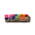 Smudge Stick - White Sage and 7 Chakra Corn Leaves 10cm - Auras Workshop Auras Workshop