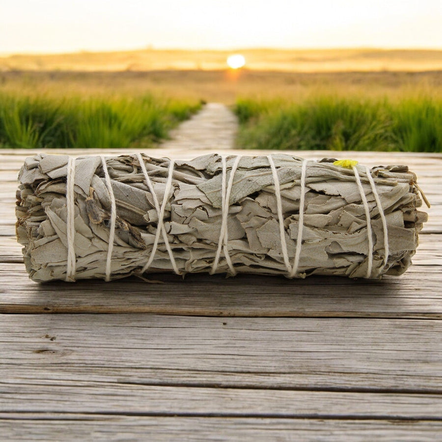 Smudge Stick - White Sage & Blue Sage 10cm