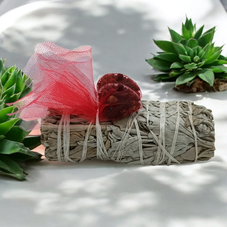 Smudge Stick - White Sage & Clove 10cm