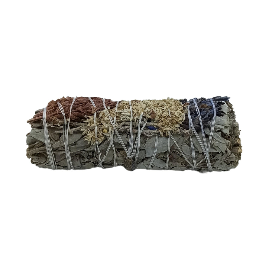 Smudge Stick - White Sage, Lavender and Mullein 10cm