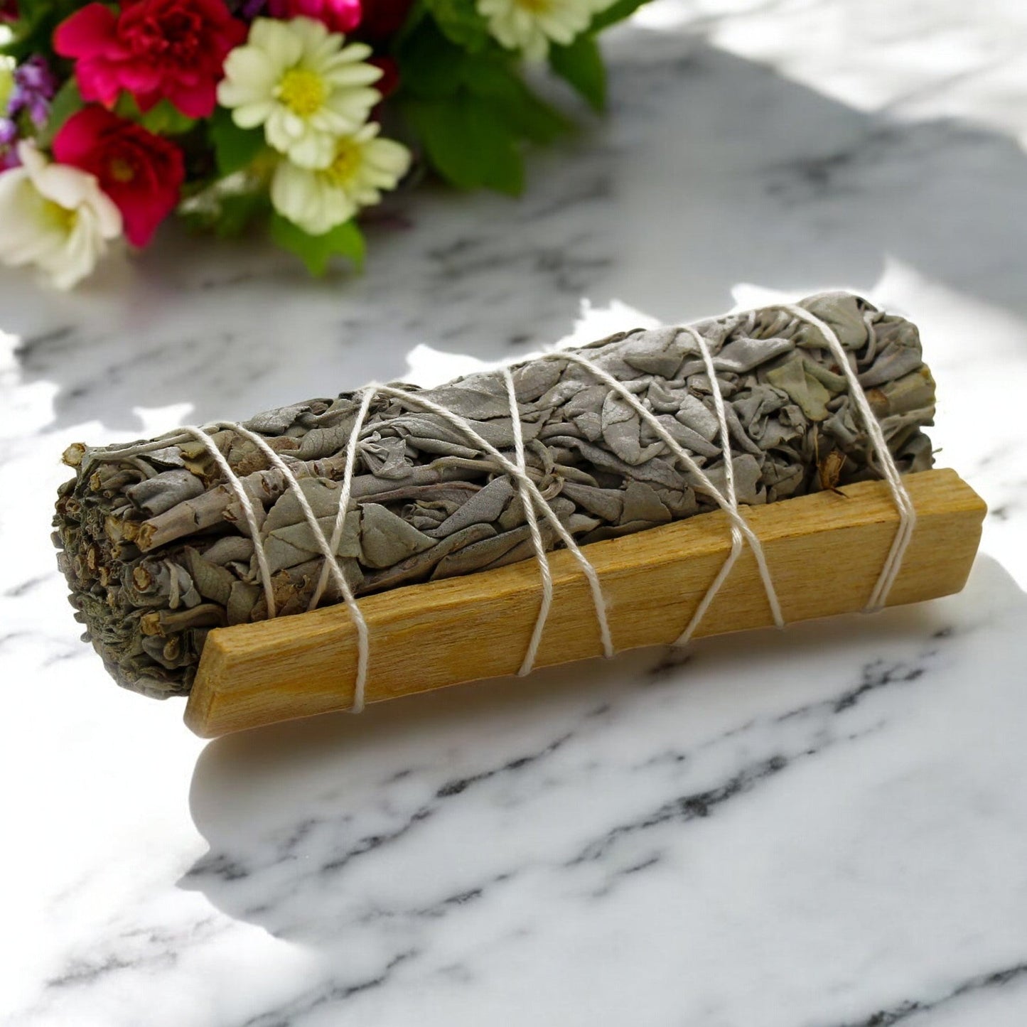 Smudge Stick - White Sage & Palo Santo 10cm - Auras Workshop Auras Workshop