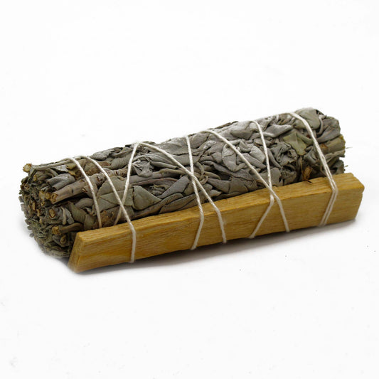 Smudge Stick - White Sage & Palo Santo 10cm - Auras Workshop Auras Workshop