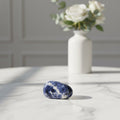 Sodalite Flat Polished Stone – 3.5 × 6 cm - Auras Workshop Auras Workshop