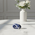 Sodalite Flat Polished Stone – 3.5 × 6 cm