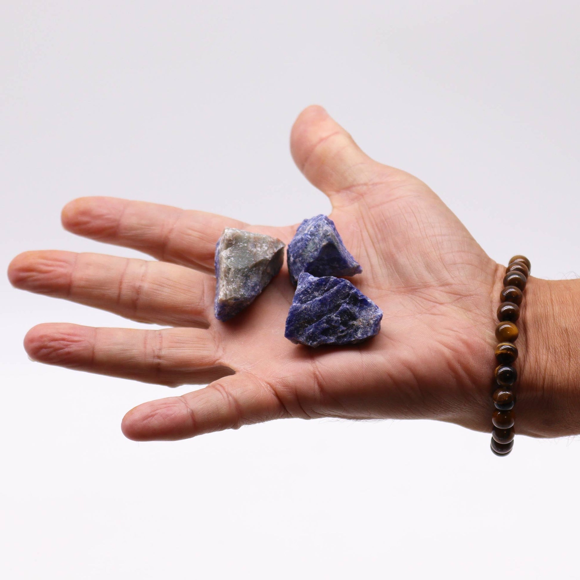 Sodalite Raw 2 - 4cm Crystals 2 - 4cm Stone Crystals - Auras Workshop Auras Workshop