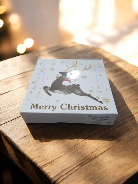 Spiced Apple Wish – Auras Workshop Wardrobe Fresheners / Tree Hangers (Christmas Edition) - Auras Workshop Auras Workshop