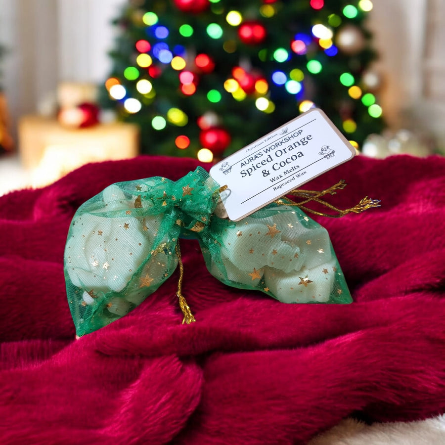 🍊🍫 Spiced Orange & Cocoa Wax Melts – Christmas Edition