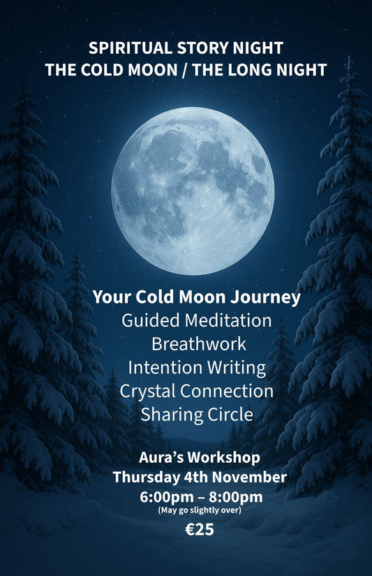 🌕 Spiritual Story Night – The Cold Moon / The Long Night - Auras Workshop Auras Workshop