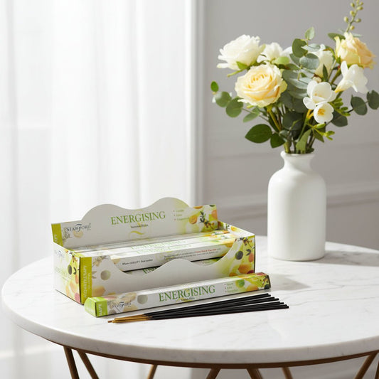 Stamford Energising Incense Sticks – Refreshing Fragrant Incense - Auras Workshop Auras Workshop