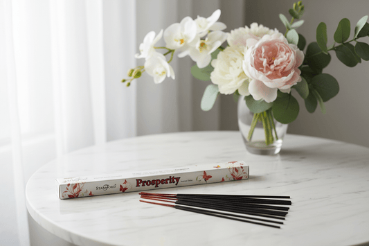 Stamford Prosperity Incense Sticks – Sandalwood Fragrance - Auras Workshop Auras Workshop