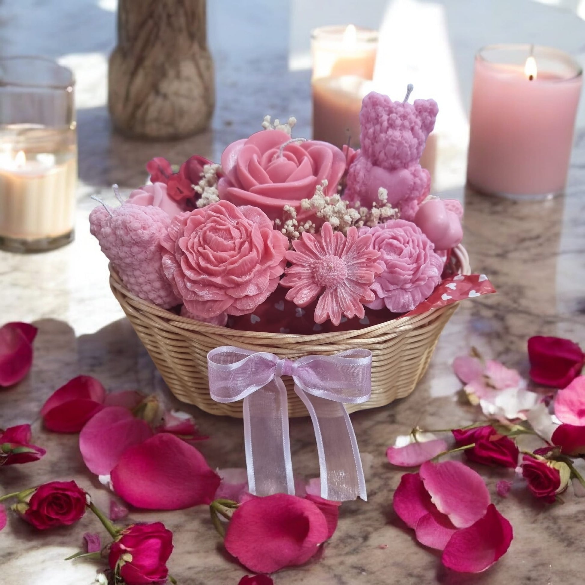 💕🍓 Sweet Berries & Vanilla Valentine’s Basket | Aura’s Workshop | Soft Berries & Creamy Vanilla - Auras Workshop Auras Workshop