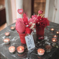 💖✨ Sweetheart Sherbet Candle Bouquet | Aura’s Workshop | A Little Zing, A Lot of Joy | Valentine’s Gift - Auras Workshop Auras Workshop
