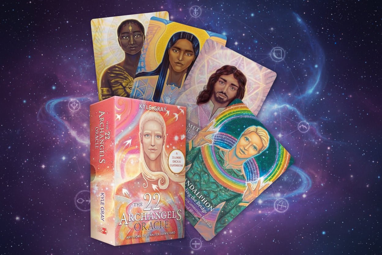 😇 The 22 Archangels Oracle Cards – Divine Guidance Deck by Kyle Gray - Auras Workshop Auras Workshop