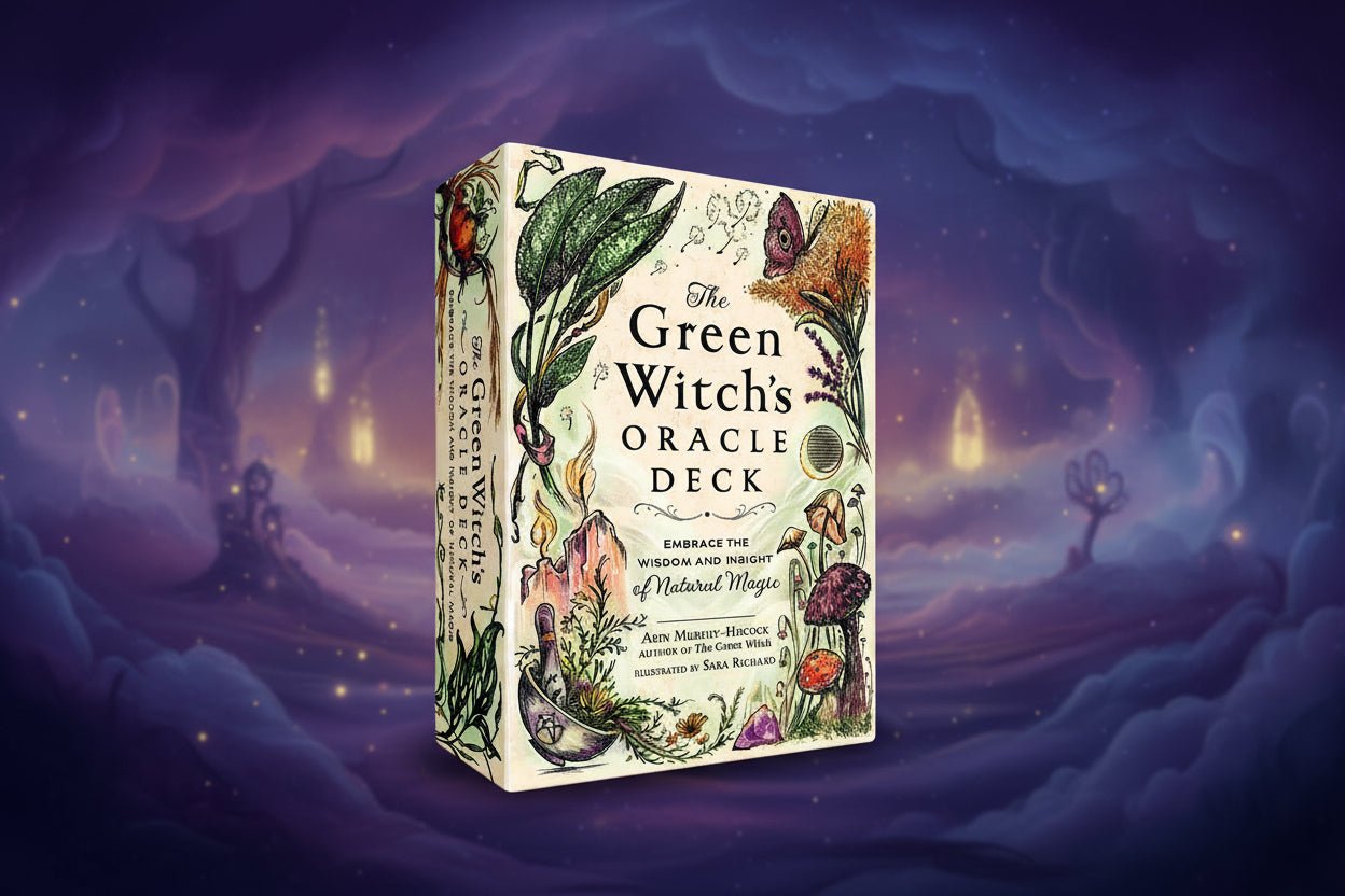 🌿 The Green Witch's Oracle Deck – Nature Wisdom Oracle Cards by Arin Murphy - Hiscock - Auras Workshop Auras Workshop