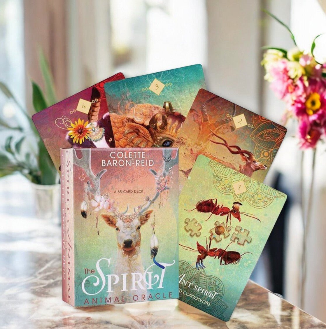 The Spirit Animal Oracle – 68 - Card Deck by Colette Baron - Reid | Wisdom & Guidance - Auras Workshop Auras Workshop