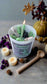 🕯️ The Witch’s Reach Candle – Dark Chocolate, Gingerbread, Spiced Orange & Cinnamon with Embedded Obsidian Crystal | Halloween Collection by Aura’s Workshop - Auras Workshop Auras Workshop