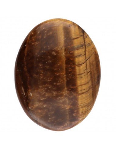 Tiger’s Eye Worry Stone – Confidence, Grounding & Courage Crystal - Auras Workshop Auras Workshop