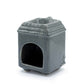 🏠✨ Townhouse Oil & Wax Burner – Grey | Decorative Ceramic Burner - Auras Workshop Auras Workshop