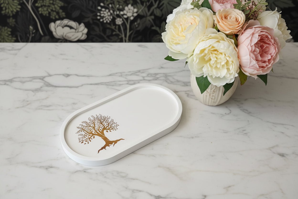 Tree of Life Tray – Symbol of Growth, Strength & Connection - Auras Workshop Auras Workshop
