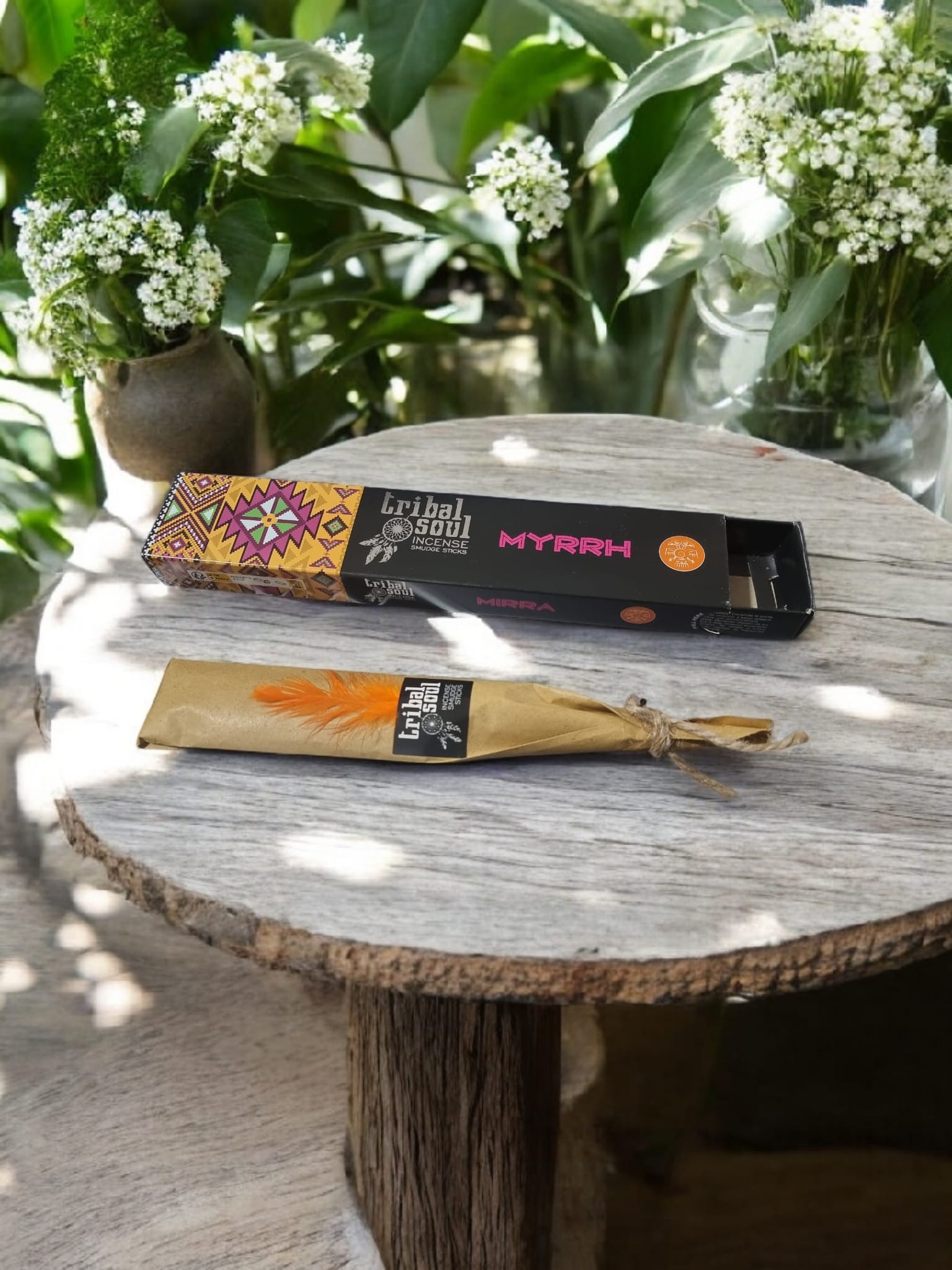 Tribal Soul Incense Smudge Sticks – Myrrh - Auras Workshop Auras Workshop