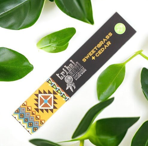 Tribal Soul Incense - Sweet Grass + Cedar