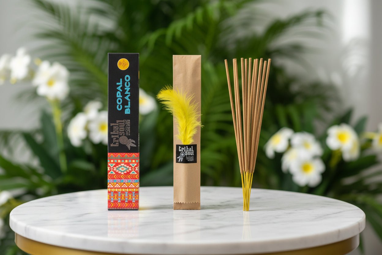 🌿🔥 Tribal Soul Incense – White Copal | Premium Natural Incense - Auras Workshop Auras Workshop