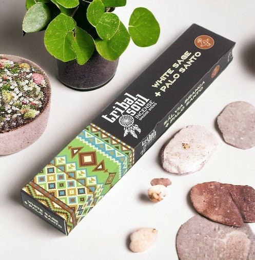 Tribal Soul Incense - White Sage + Palo Santo