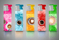 Turbo Lighter Set of 5 Colourful Coffee Design - Auras Workshop Auras Workshop