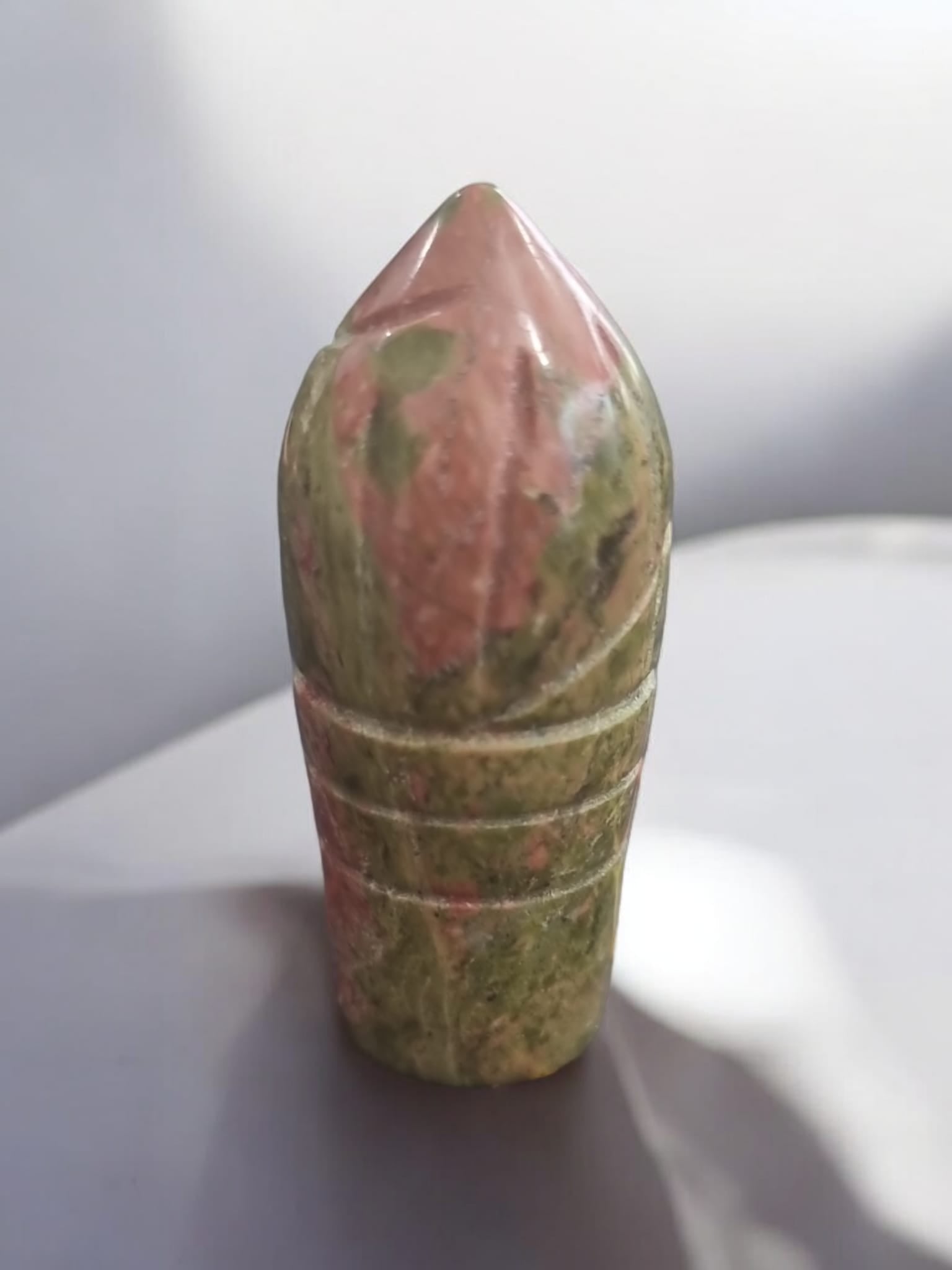 Unakite Mini Tower Crystal - Auras Workshop Auras Workshop