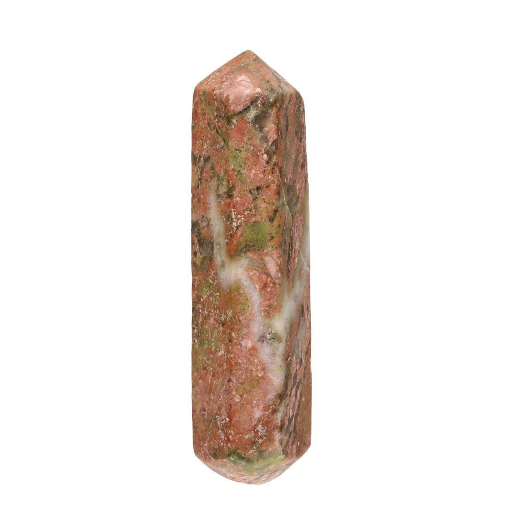 Unakite Polished Crystal Point - Auras Workshop Auras Workshop
