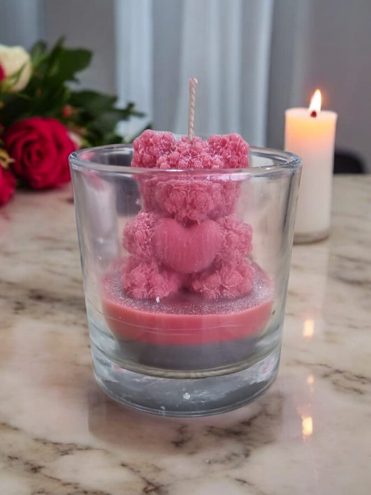 Velvet Sunrise Valentine’s Candle - Auras Workshop Auras Workshop