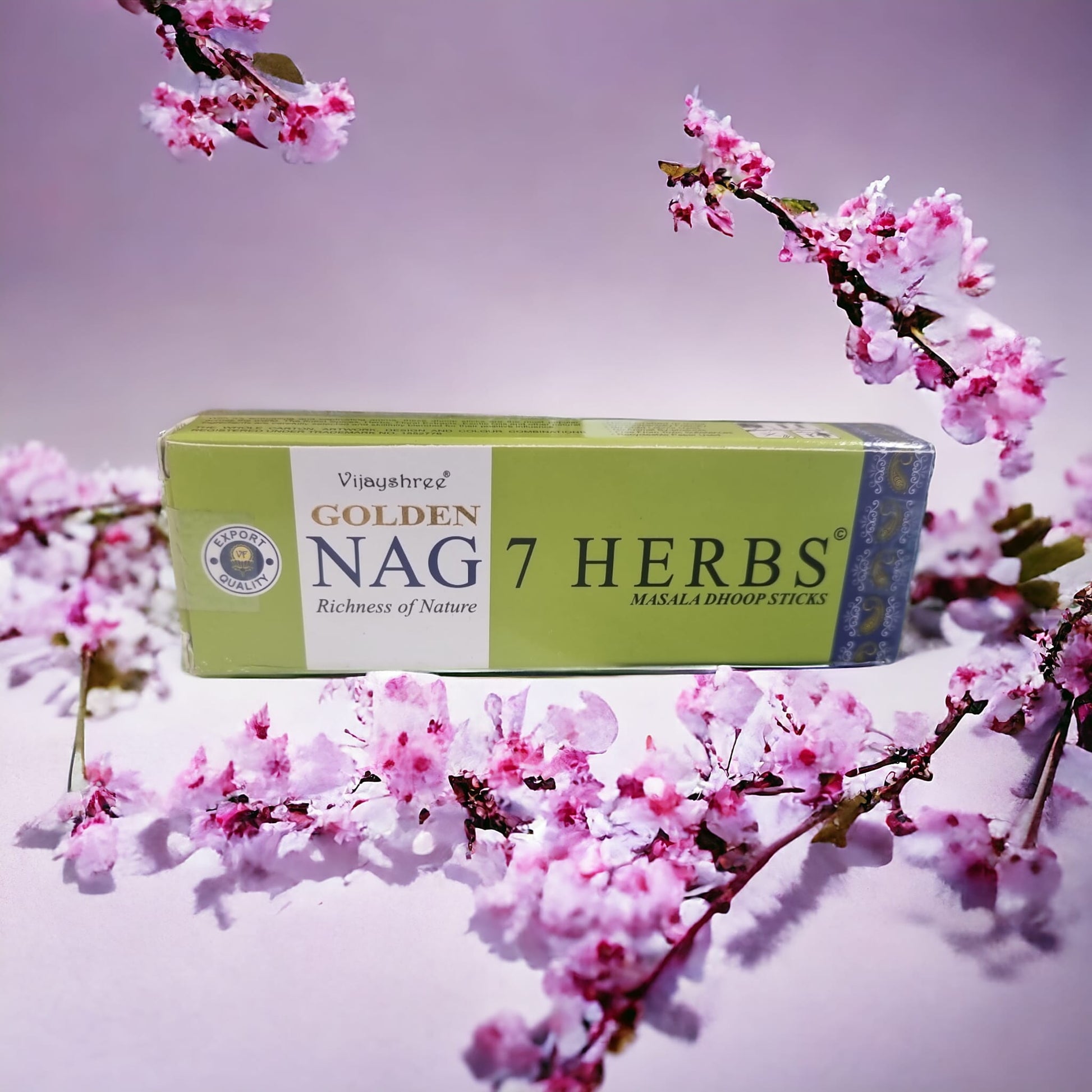 Vijayshree Golden Nag Herbs Scent Masala Dhoop Sticks - Auras Workshop Auras Workshop