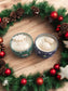 Warm Christmas Gingerbread Spice Candle x2 Christmas Gift Tins - Auras Workshop Auras Workshop