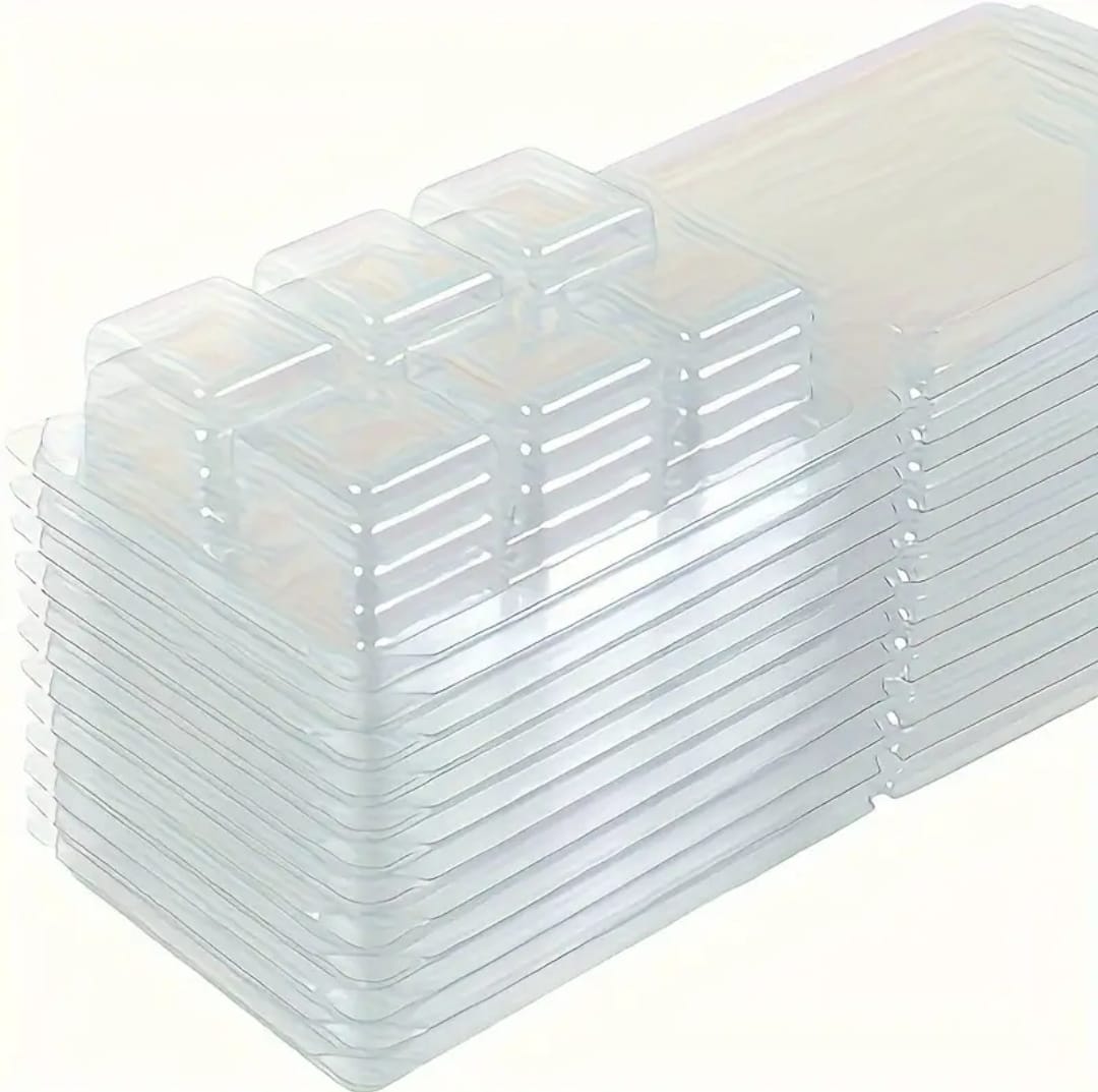 🕯 Wax Melt Container – Durable Plastic Clamshell for Easy Pouring & Storage 21cm - Auras Workshop Auras Workshop