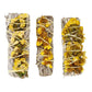 White Sage with Yellow Sinuata Flowers – Cleansing 10cm Smudge Stick - Auras Workshop Auras Workshop